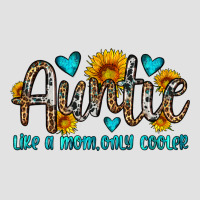 Auntie Like A Mom Only Cooler Premium Hoodie | Teevron