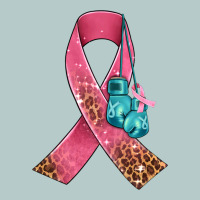 Cancer Ribbon And Boxing Gloves Heavy Core Tee | Teevron