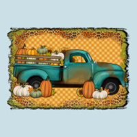 Pumpkin Farm Truck Ladies Tee | Teevron