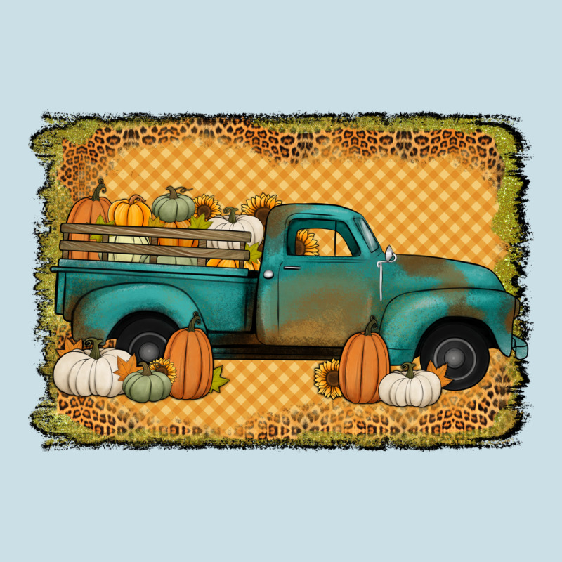 Pumpkin Farm Truck Ladies Tee by Jasminsmagicworld | Teevron