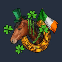 Horse With Horseshoe St. Patrick's Zipper Hoodie | Teevron