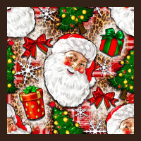 Christmas Santa Claus And Gift Box Heavy Core Tee | Teevron