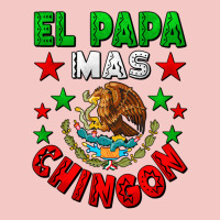El Papa Mas Chingon Mexican Flag Urban Heavy Tee | Teevron