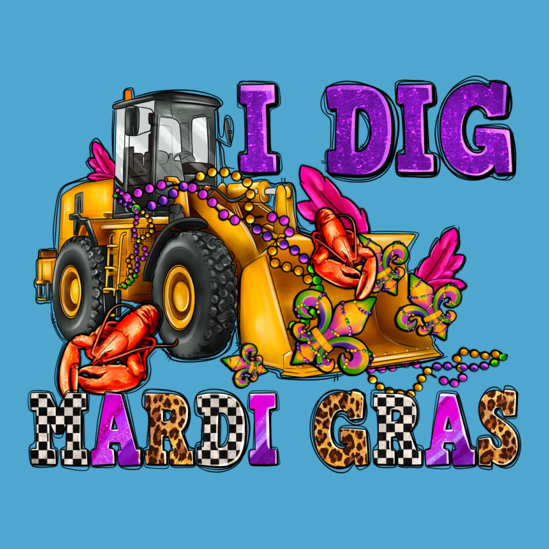 I Dig Mardi Gras Olivia Premium Hoodie by OliviaCreatesArt | Teevron