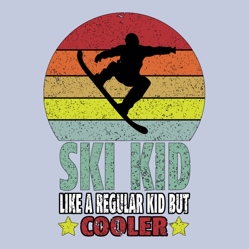 Ski Kid Like A Regular Kid But Coolers Long Sleeve Tee by Bettercallsaul | Teevron