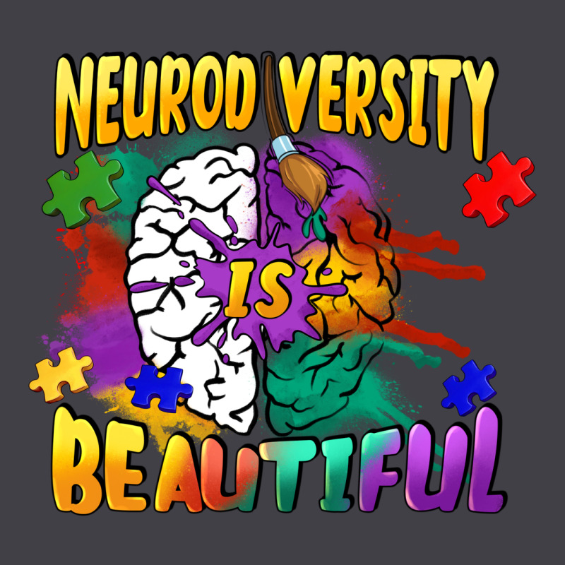 Neurodiversity Is Beautiful Heavyweight Hoodie by FaDigitalArtStudio | Teevron