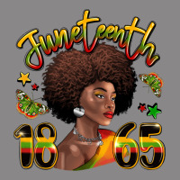 Juneteenth 1865 Black Woman Vintage Tee | Teevron