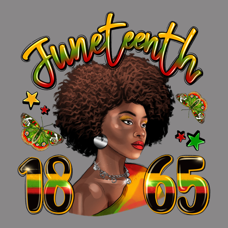 Juneteenth 1865 Black Woman Vintage Tee by LillyAllenDesigns | Teevron