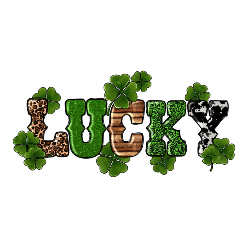 St Patricks Day Lucky Shamrock Ladies Tee by RanaPortraitStore | Teevron