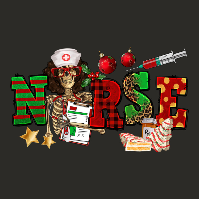 Christmas Nurse Heavy Core Tee by NancyCooperArtShop | Teevron