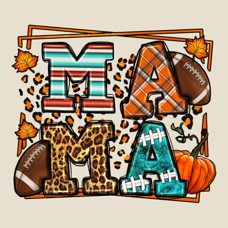 Fall American Football Autumn Mama Urban Heavy Tee by LillyAllenDesigns | Teevron