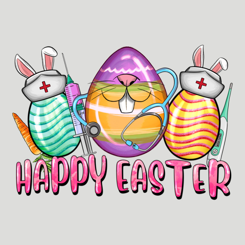 Happy Easter Nurse Eggs Easter Day Zipper Hoodie by CowGirlArtShop | Teevron