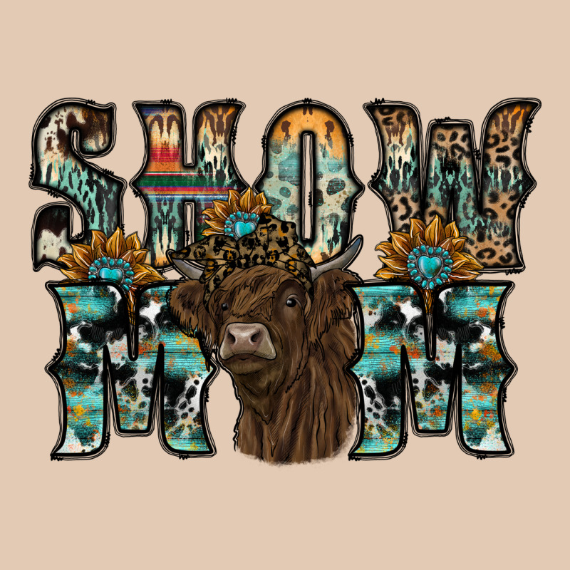 Show Mom Highland Cow Urban Hoodie by SublimationCraftShop | Teevron