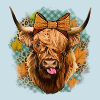 Fall Highland Cow Ladies Tee | Teevron