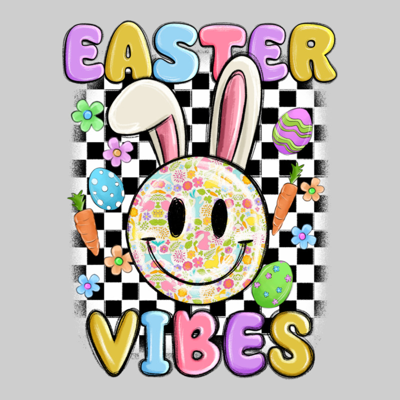 Easter Vibes Smiley Face Premium Tee by MaliasSmallBusiness | Teevron