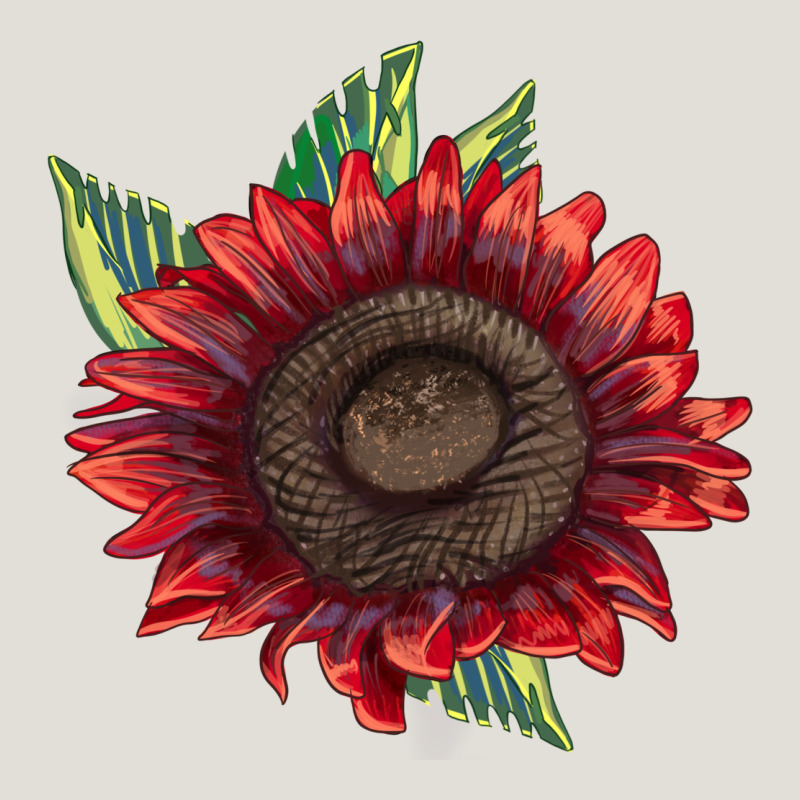 Procut Red Sunflower Heavy Core Tee by LillyAllenDesigns | Teevron