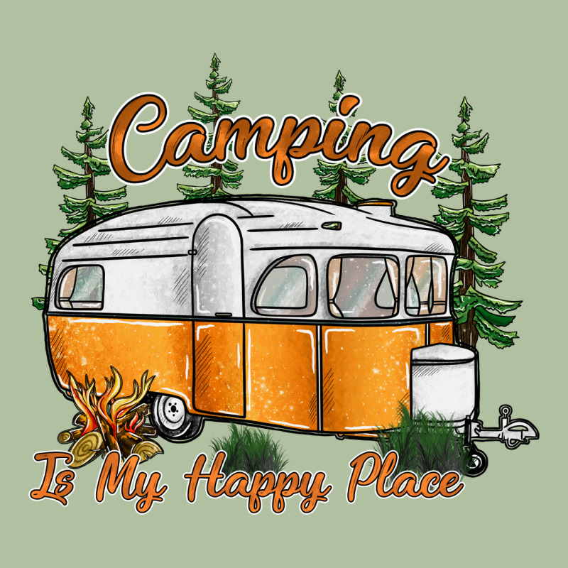 Camping Is My Happy Place Urban Hoodie by SublimationCraftShop | Teevron