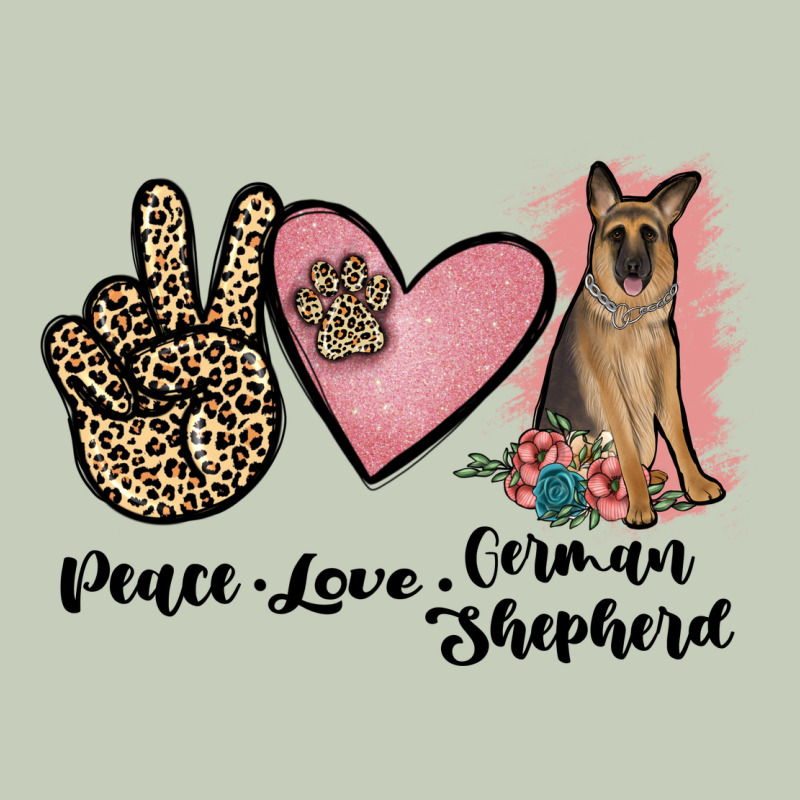 Peace Love German Shepherd Classic Tee by JahusDesignShop | Teevron
