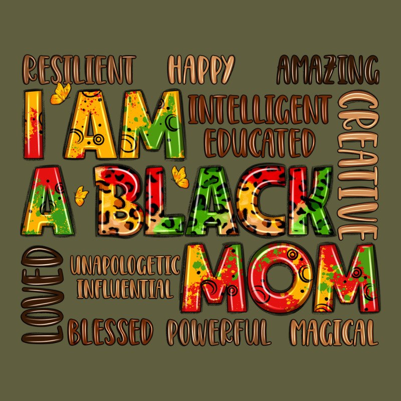 I Am A Black Mom Vintage Tee by LillyAllenDesigns | Teevron