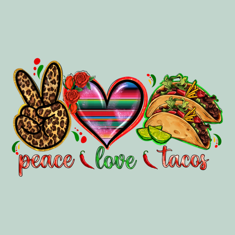 Peace Love Tacos Mexico Zipper Hoodie by HowdyJamesFarm | Teevron