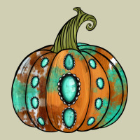 Western Cowhide Turquoise Pumpkin Heavy Core Tee | Teevron