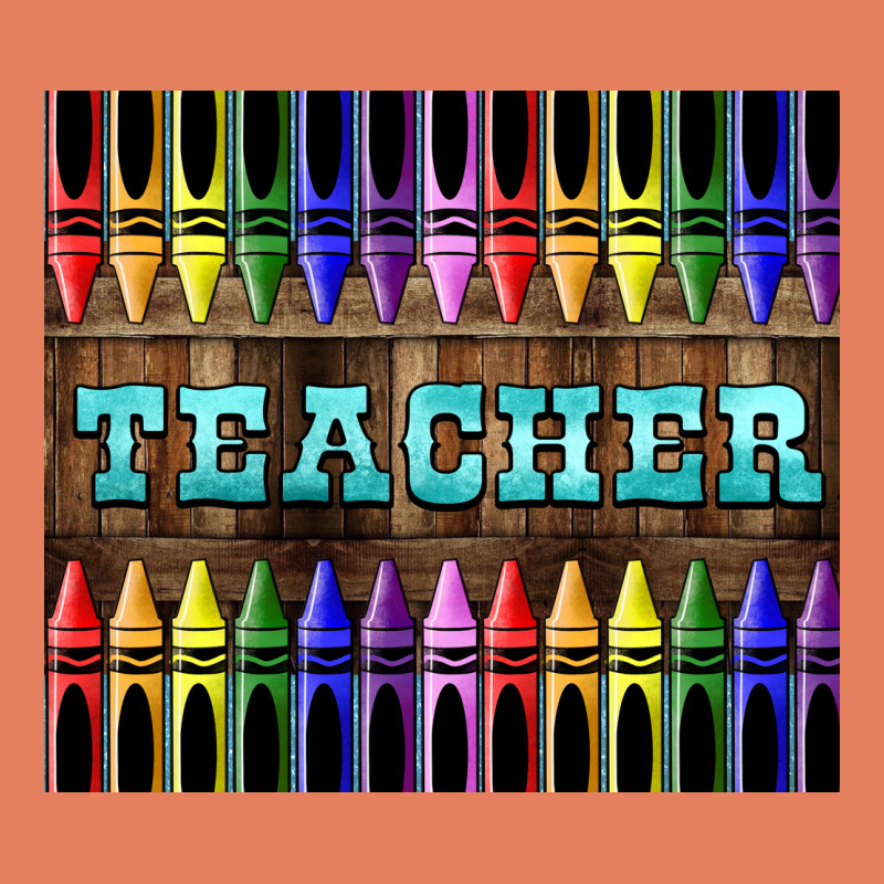 Teacher Crayons Tumbler Classic Tee by LillyAllenDesigns | Teevron