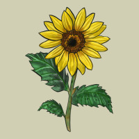 Sunray Yellow Sunflower Heavy Core Tee | Teevron