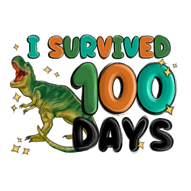 I Survived 100 Days Premium Tee by MaliasSmallBusiness | Teevron