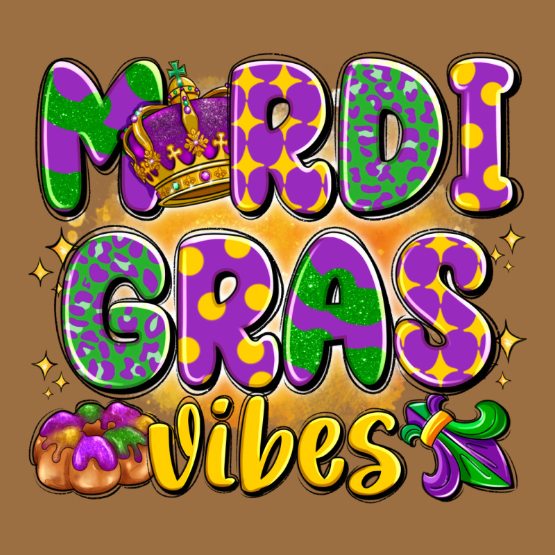Mardi Gras Vibes Vintage Tee by LillyAllenDesigns | Teevron