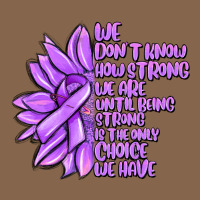 Purple Pancreatic Cancer Sunflower And Cancer Ribb Premium Tee | Teevron