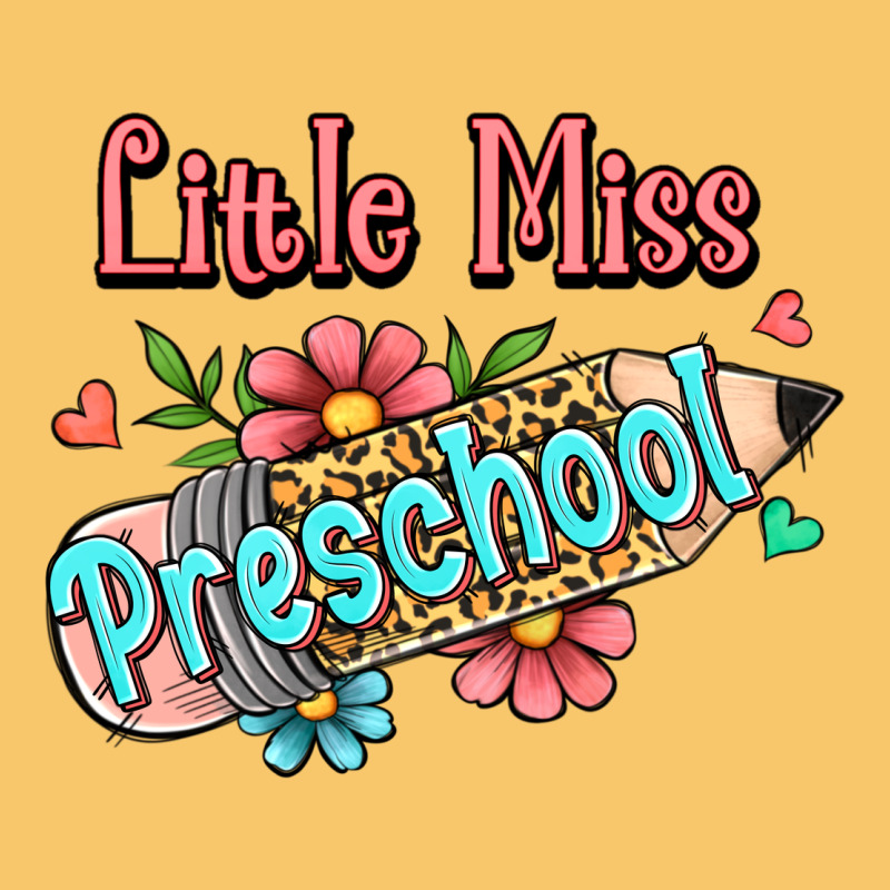 Little Miss Preschool Vintage Hoodie by RanaPortraitStore | Teevron