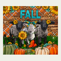 Fall Baby Lambs Urban Heavy Tee | Teevron