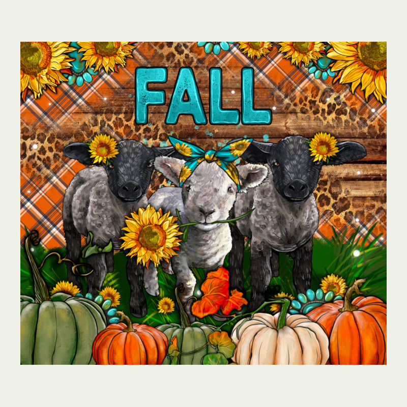 Fall Baby Lambs Urban Heavy Tee by LillyAllenDesigns | Teevron