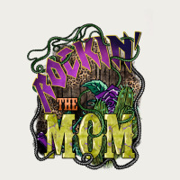 Rockin The Mom Mother's Day Zipper Hoodie | Teevron