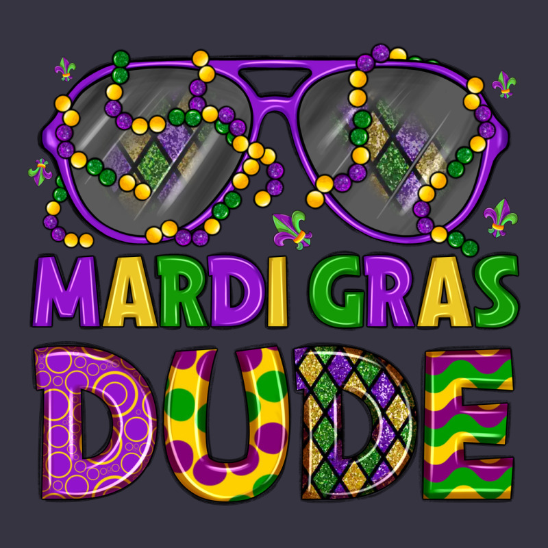 Mardi Gras Celebration Design Vintage Hoodie by LillyAllenDesigns | Teevron
