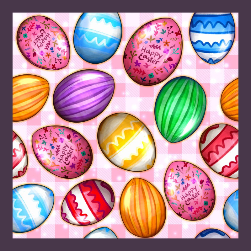 Easter Eggs Seamless Pattern Heavyweight Hoodie by BundleAndBundleShop | Teevron