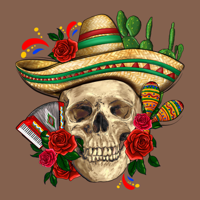 Di De Los Muertos With Roses Mexico Zipper Hoodie by HowdyJamesFarm | Teevron