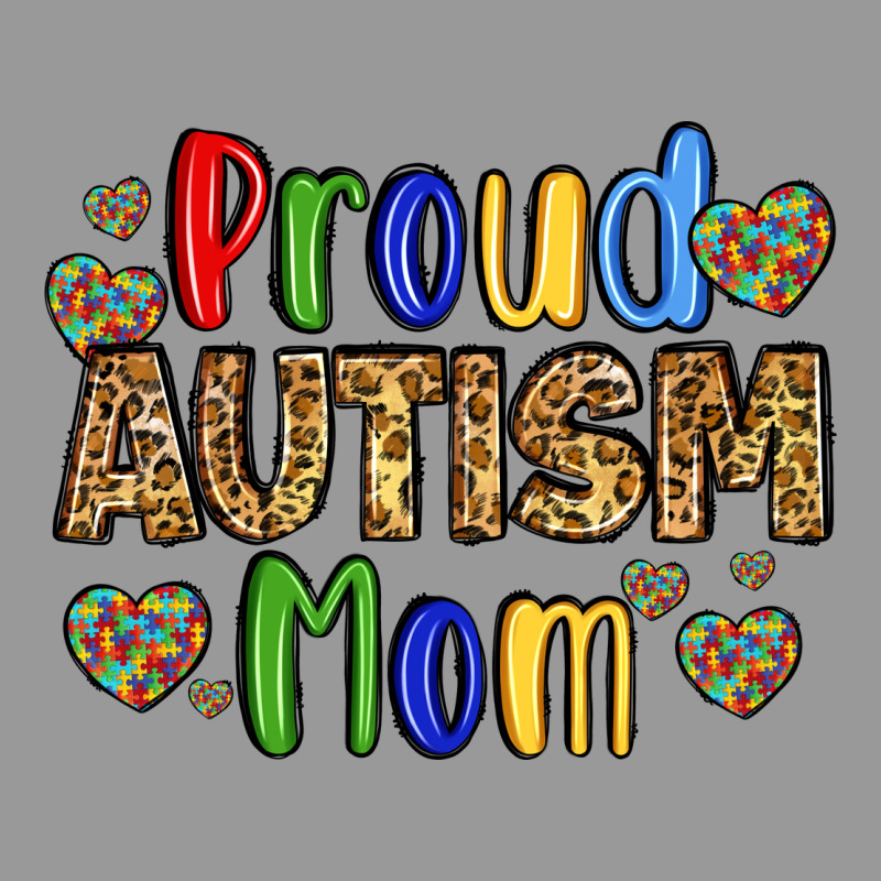 Proud Autism Mom Design Vintage Hoodie by LillyAllenDesigns | Teevron