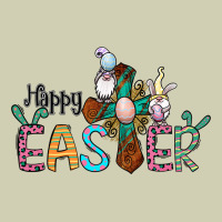 Cross Rabbit Gnomes Happy Easter Heavy Core Tee | Teevron