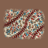 Baseball Leopard Glitter Background Zipper Hoodie | Teevron