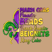 Mardi Gras Parades Beads French Quarter Beignets K Vintage Tee | Teevron