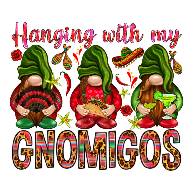 Hanging With My Gnomigos Mexico Zipper Hoodie by HowdyJamesFarm | Teevron