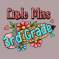 Little Miss Third Grade Vintage Hoodie | Teevron