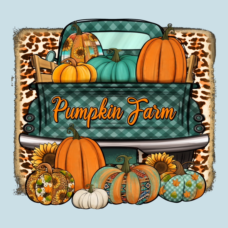 Pumpkin Farm Truck Ladies Tee by Jasminsmagicworld | Teevron