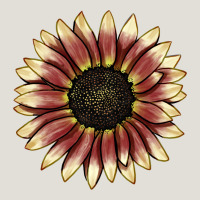 Strawberry Blonde Sunflower Heavy Core Tee | Teevron