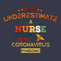 Never Underestimate A Nurse Long Sleeve Tee | Teevron
