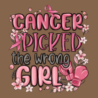 Cancer Picked The Wrong Girl Malia Premium Tee | Teevron