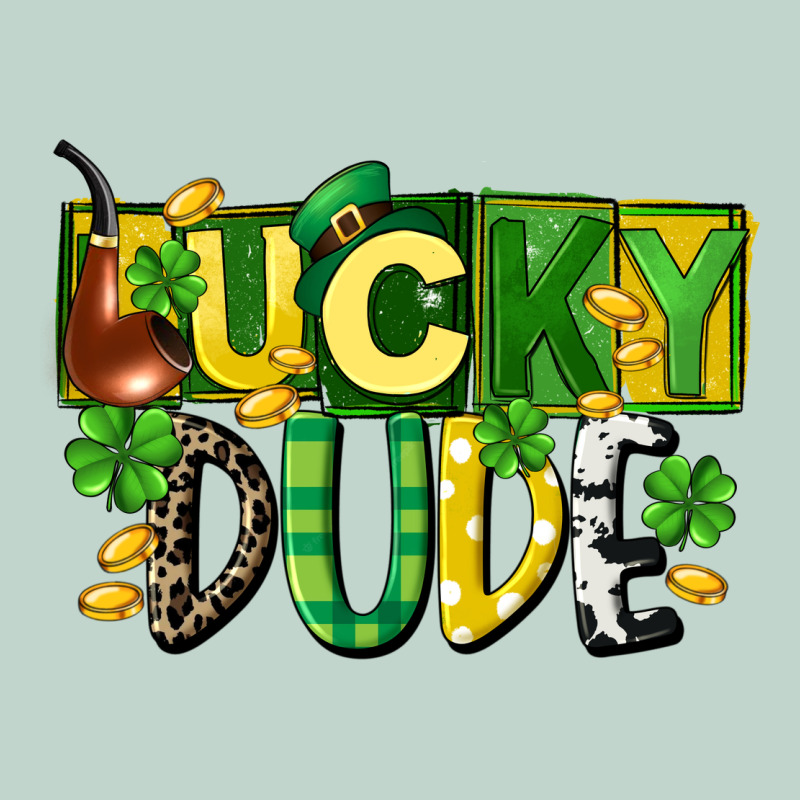 Lucky Dude  St. Patrick's Day Zipper Hoodie by CowGirlArtShop | Teevron