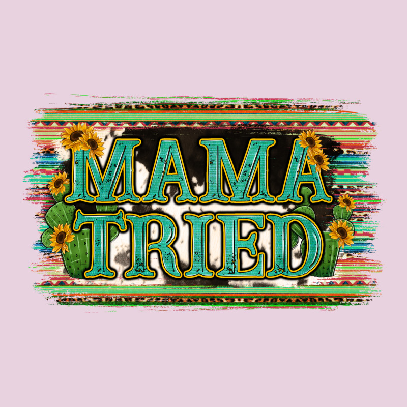 Cowhide Serappe Sunflower Mama Tried Ladies Tee by Jasminsmagicworld | Teevron