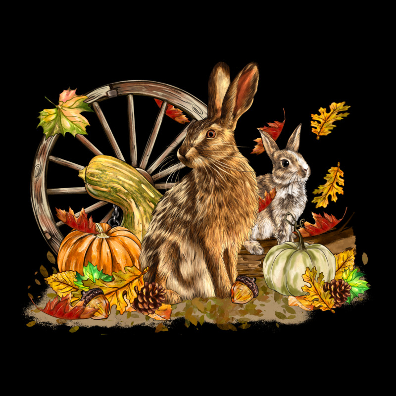 Fall Rabbit Urban Heavy Tee by LillyAllenDesigns | Teevron